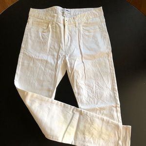 Mens Fashion Nova White Skinny Jeans